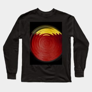 Futuristic Circle Art Long Sleeve T-Shirt